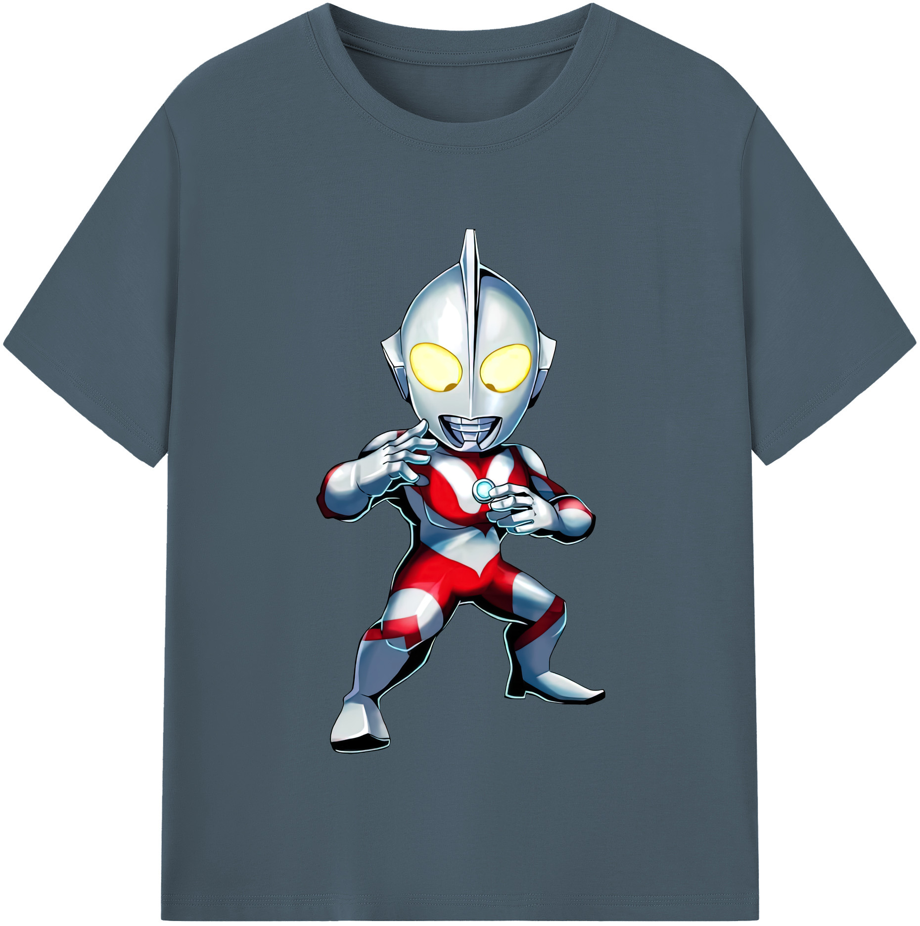 （画像用） ウルトラマン Ultraman 綿100％半袖Tシャツ（フロントプリント）